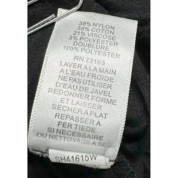 Cupio curvy tank top black with black lace overlay women’s size 3X - Picture 6 of 6